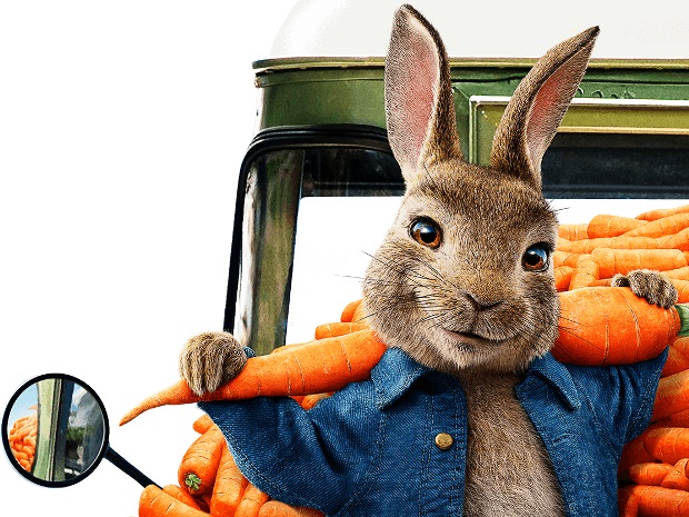 Joules Peter Rabbit Lively 2 Pk Leggings - Peter Rabbit Carrot