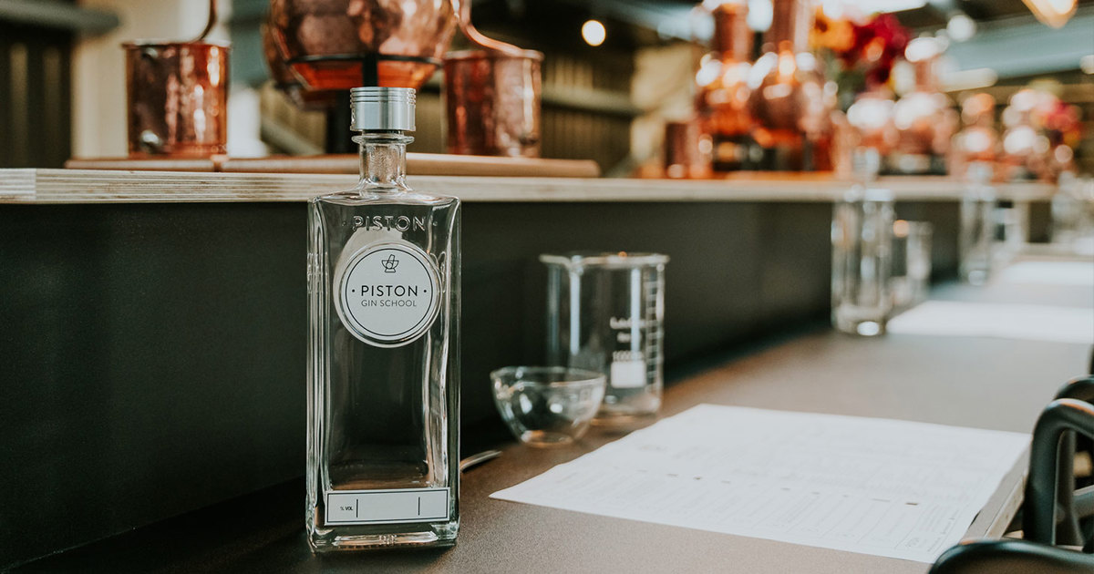 Win A Gin Making Experience For Four At Piston Gin School In Cheltenham